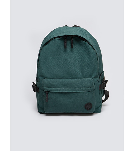 Тъмнозелена текстилна раница NICOLO  снимка