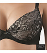 Сутиен в черно и бежово с повдигащ ефект AFELIJA-1 снимка