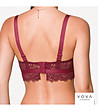 Сутиен в цвят бордо с триъгълни чашки PURCELL без банели-1 снимка