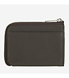 Кафяв мъжки портфейл с RFID защита-1 снимка