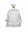 Прозрачен декантер с форма на шлем Stormtrooper 750ML-1 снимка