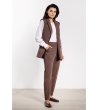Дамски елек в кафяво A745-1 снимка