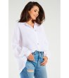 Бяла риза oversize M264-2 снимка