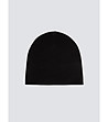 Черна плетена шапка MESIANIL -1 снимка