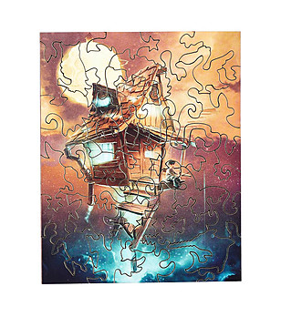 Дървен пъзел 40 части - Dream Catcher снимка