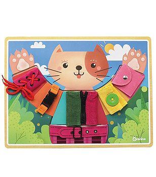 Активна дъска Основни умения Облечи котето снимка