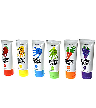 Боички за пръсти миещи се 6 цвята снимка