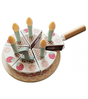 Дървена торта за Рожден ден снимка