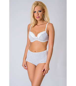 Сутиен в сиво и екрю DAISY снимка