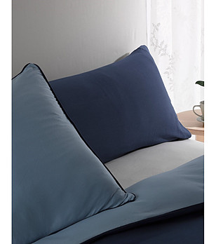 Калъфка за възглавница HEAVEN в тъмносиньо 50x70 см снимка