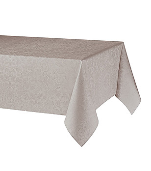 Бежова покривка за маса с жакардов десен VALERIA 160X200 см снимка