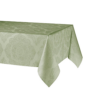 Тефлонова покривка за маса в зелено NEREA 160x160 см снимка