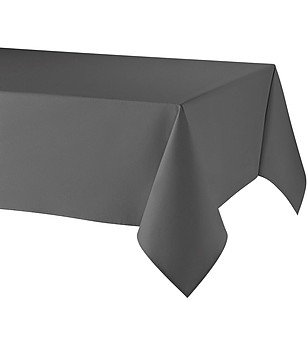 Сива покривка за маса с тефлоново покритие 150x350 LINO  снимка