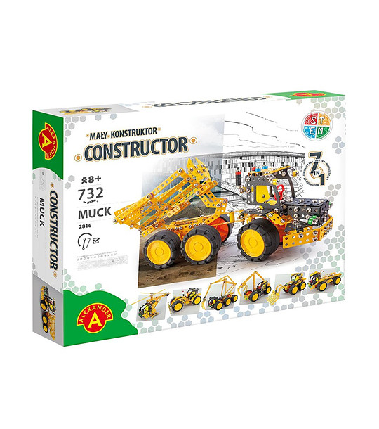 Метален конструктор 732 части - 7 модела в 1 Muck снимка