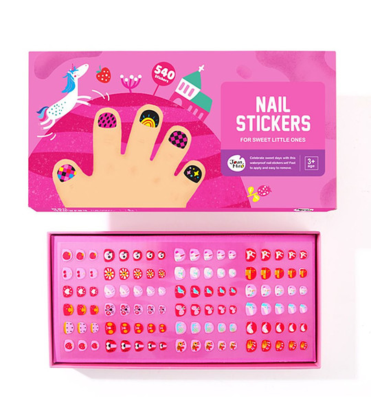 540 стикери за нокти за чаровни малки принцеси снимка