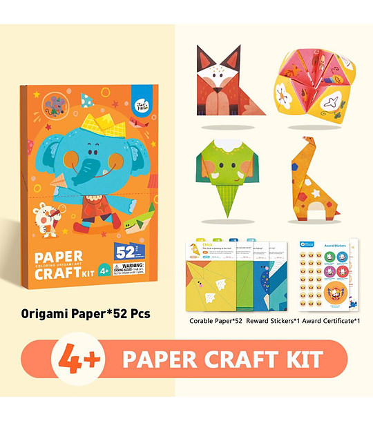 Арт оригами със зони за оцветяване снимка