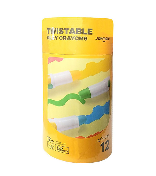 Миещи се пастели 12 бр. за малки деца снимка