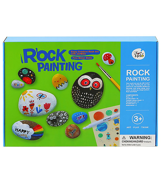 Творчески комплект Рисуване върху камъни снимка