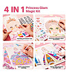 Творчески комплект с блестящи камъни, фолио и стикери Принцеси-2 снимка