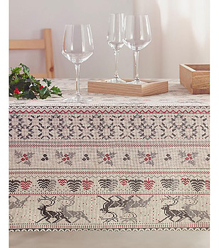 Покривка за маса SOLVI 150x250 с устойчиво на петна покритие снимка