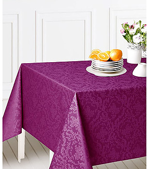 Лилава покривка за маса с тефлоново покритие Ariadna 160x200 см снимка