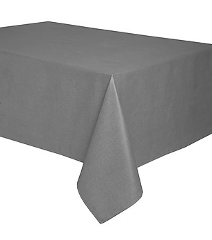 Тефлонова покривка за маса в цвят антрацит ITACA 100x150 см снимка