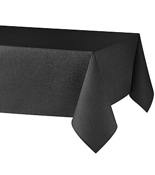 Черна водоотблъскваща покривка ITACA 100x150 см снимка