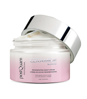 Нощен регенериращ крем със церамиди 50 мл снимка