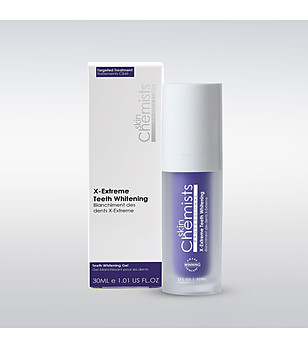 Лилав избелващ гел за зъби X-EXTREME Teeth Whitening 30 мл снимка