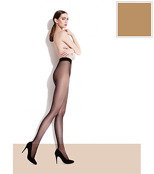 Светъл телесен чорапогащник 15 DEN ADA снимка