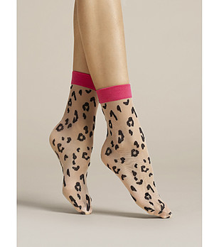 Фигурални чорапи 20 DEN AMALIA снимка