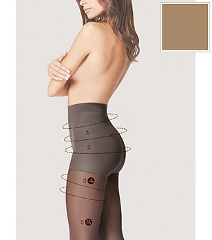 Телесен чорапогащник 40 DEN COMFORT LIGHT намаляващ усещането за тежест снимка