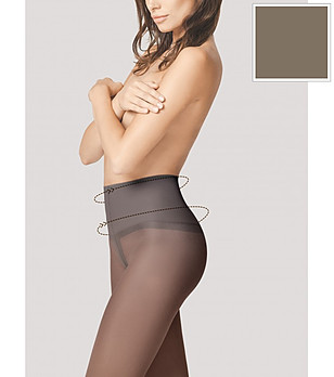 Оформящ чорапогащник в цвят капучино FIT CONTROL 40 DEN снимка