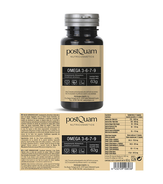 OMEGA 3 6 7 9 45 PERLAS снимка
