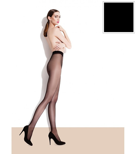 Черен чорапогащник 15 DEN ADA снимка