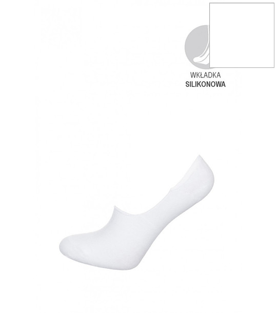 Бели чорапи тип footies FOOTIES 03 снимка