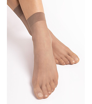 2 броя телесни тънки чорапи 15 DEN MAJA снимка