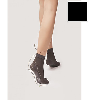 Черни чорапи MEDICA 40 DEN с масажен ефект снимка