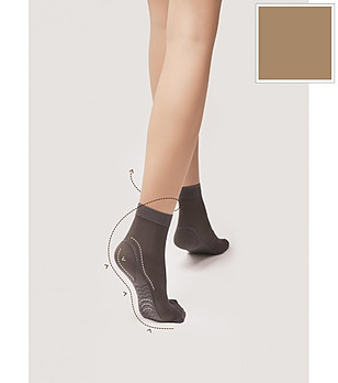 Телесни чорапи 40 DEN MEDICA с масажен ефект снимка