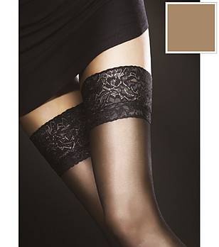 Телесни чорапи 20 DEN MILENA снимка