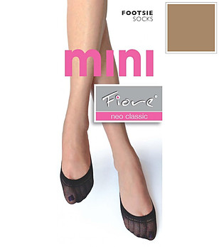 Телесни чорапи тип терлик MINI снимка