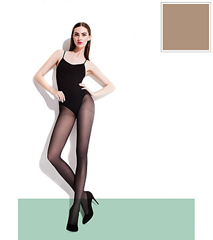 Чорапогащник в пясъчен нюанс 40 DEN NINA снимка