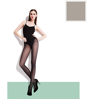 Сив чорапогащник 40 DEN NINA снимка