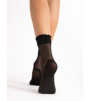 Черен чорап 20 DEN PICO MASSAGE снимка