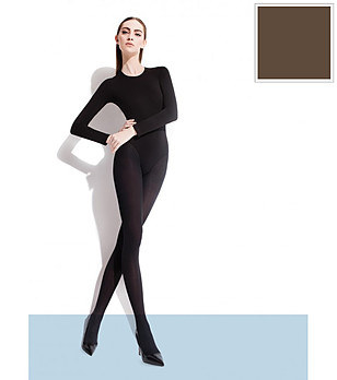 Чорапогащник в цвят мока 60 DEN ROZA снимка