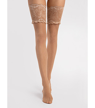 Светло телесни чорапи 20 DEN SANDRINE снимка