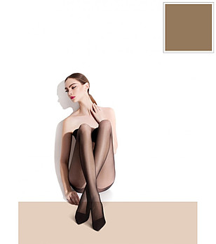 Телесен чорапогащник 15 DEN SAVA снимка