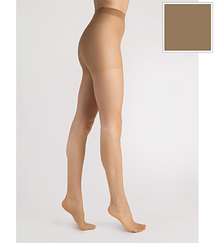 Кафяв телесен чорапогащник 8 DEN TAIMA снимка