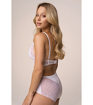 Бели памучни бикини с дантела Vivi снимка