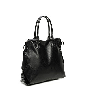 Черна дамска чанта  снимка